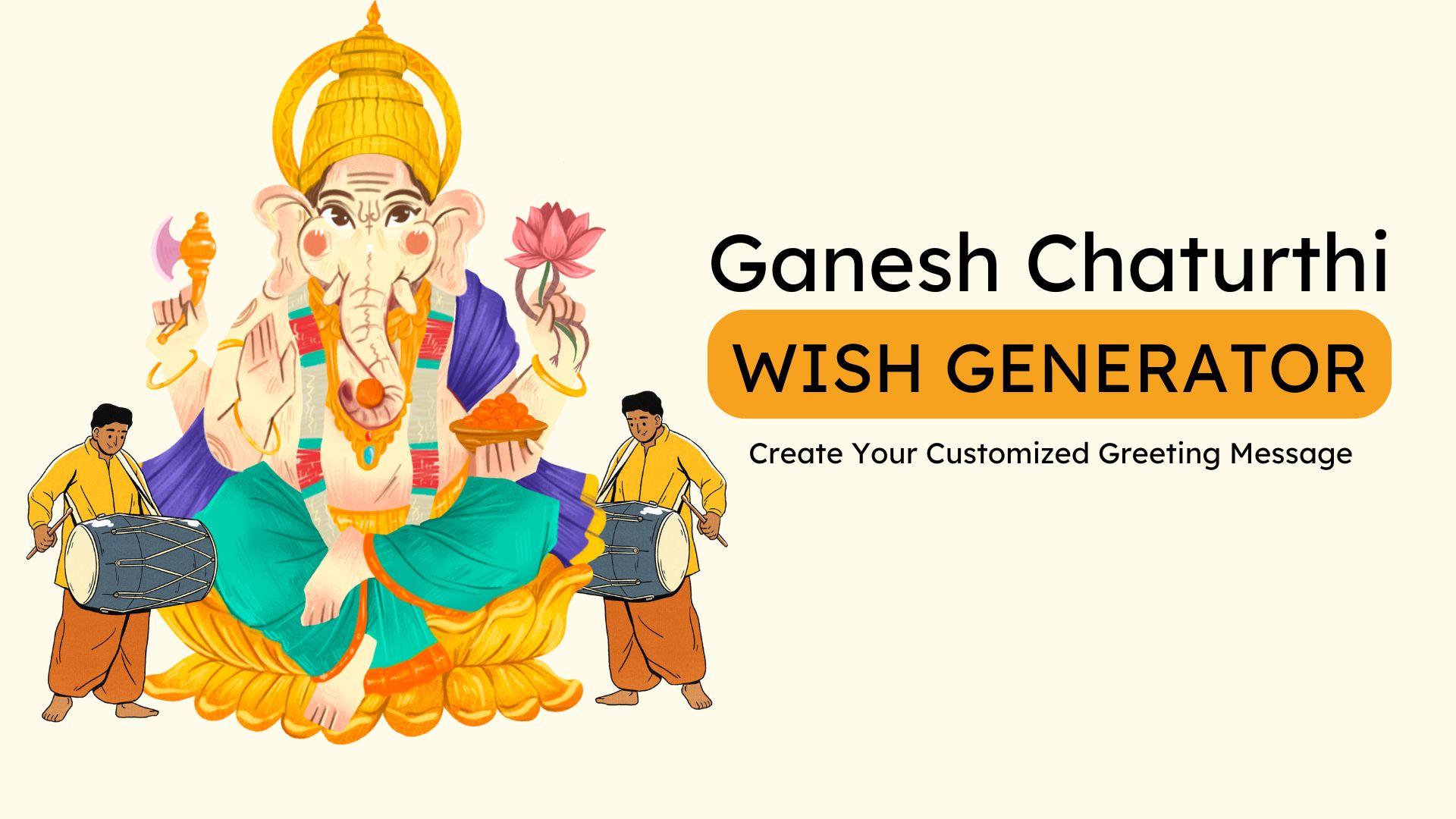 Ganesh Chaturthi Greeting Maker