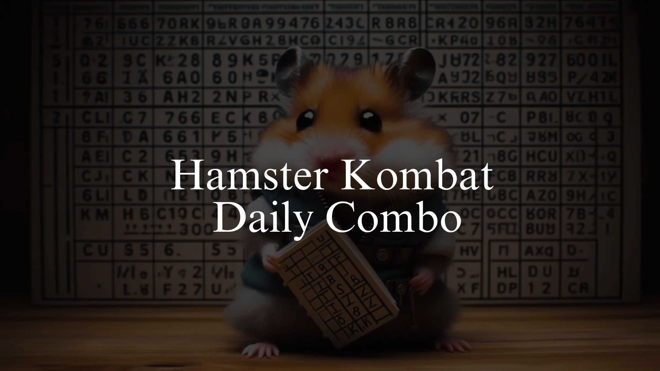 Hamster Kombat Daily Combo August 14